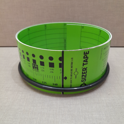 ابزار اندازه گیری اورینگ قطر داخل 64 تا 484 میلی متر پی تیپ مدل 19 اینچ سبز MEASURING TAPE
