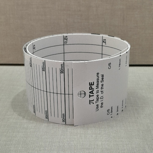 ابزار اندازه گیری اورینگ قطر داخل 50 تا 375 میلی متر پی تیپ سفید MEASURING TAPE