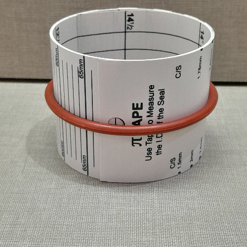ابزار اندازه گیری اورینگ قطر داخل 50 تا 375 میلی متر پی تیپ سفید MEASURING TAPE